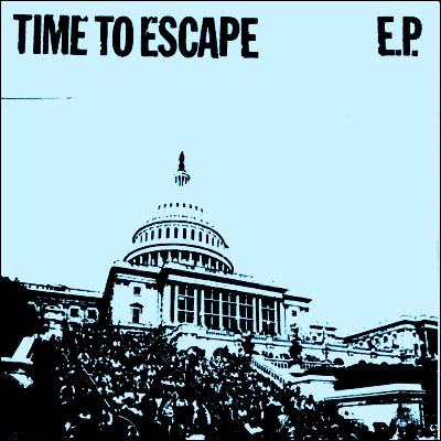 TIME TO ESCAPE "S/T" 7" (Grave Mistake) Red Cover